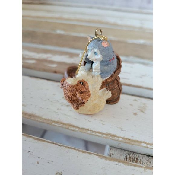 Puppy cat boot dog ornament Xmas holiday tree - Picture 8 of 12